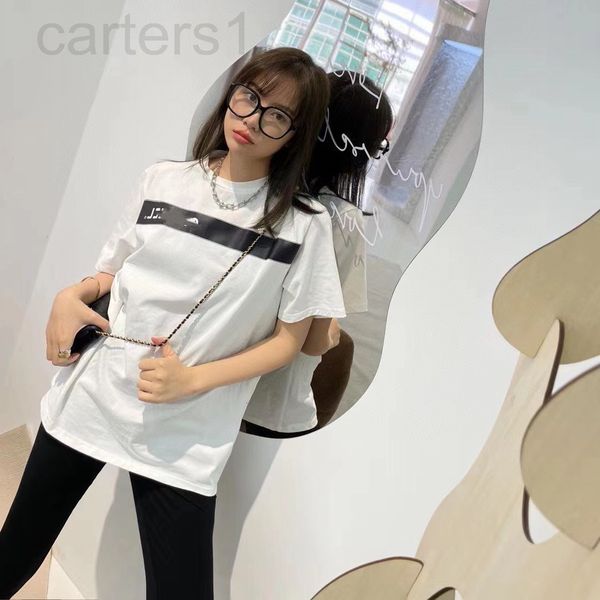 women's t-shirt designer 2021 spring and summer new casual fashion versatile short sleeved women's loose thin temperament t-shirt, White
women's t-shirt designer 2021 spring and summer new casual fashion versatile short sleeved women's loose thin temperament t-shirt, White