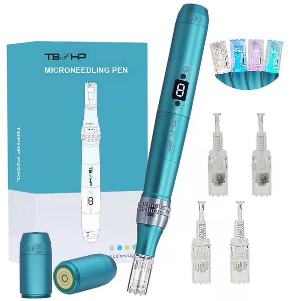 p20rl wireless microneedle pen with 3 battery and 4 led light therapy cartridges skin care microneedling home use beauty machine
p20rl wireless microneedle pen with 3 battery and 4 led light therapy cartridges skin care microneedling home use beauty machine