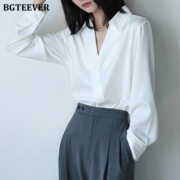 elegant lapel women blouses long sleeve loose female chiffon shirts 2022 spring ladies solid pullover blusas, White
elegant lapel women blouses long sleeve loose female chiffon shirts 2022 spring ladies solid pullover blusas, White