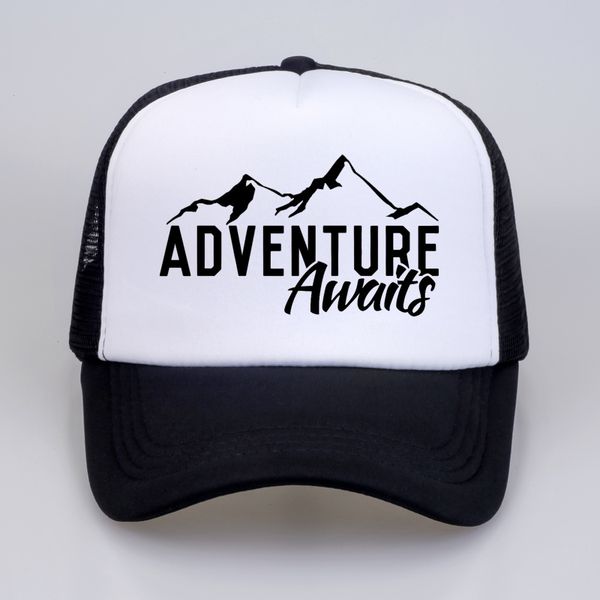 adventure awaits a camping greatested summer mesh trucker cap cool dad hat leisure outdoor baseball caps snapback hat, Blue;gray
adventure awaits a camping greatested summer mesh trucker cap cool dad hat leisure outdoor baseball caps snapback hat, Blue;gray