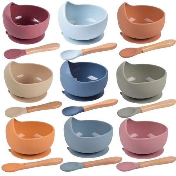 2pcsset silicone baby feeding bowl tableware for kids waterproof suction bowl with spoon children dishes kitchenware baby stuff 220715
2pcsset silicone baby feeding bowl tableware for kids waterproof suction bowl with spoon children dishes kitchenware baby stuff 220715