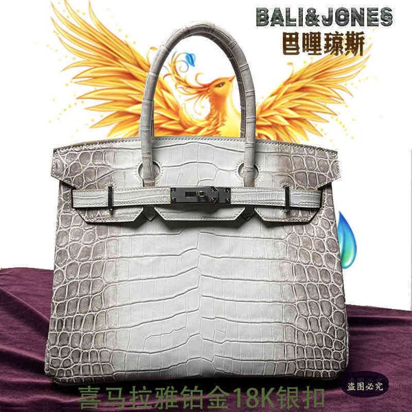 luxury h handbags women birkinss bag emma platinum himalayan crocodile silver buckle lady 25 / 28 30 specification portable messenger
luxury h handbags women birkinss bag emma platinum himalayan crocodile silver buckle lady 25 / 28 30 specification portable messenger