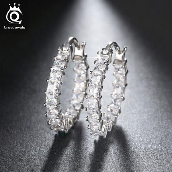 hoop jewels fashion ladies loop earring round-shape with 0.1ct brilliant austrian cubic zirconia hoop earrings for women oe1442674, Golden;silver
hoop jewels fashion ladies loop earring round-shape with 0.1ct brilliant austrian cubic zirconia hoop earrings for women oe1442674, Golden;silver
