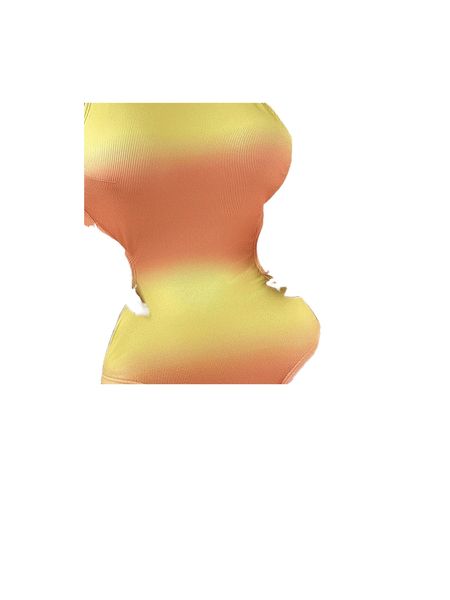 ombre cross backless one piece swimsuit a9as#, White;black
ombre cross backless one piece swimsuit a9as#, White;black