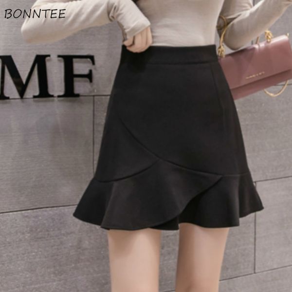 skirts womens high waist trendy ruffles elegant females harajuku mini skirt streetwear simple leisure allmatch black fashion y200910
skirts womens high waist trendy ruffles elegant females harajuku mini skirt streetwear simple leisure allmatch black fashion y200910