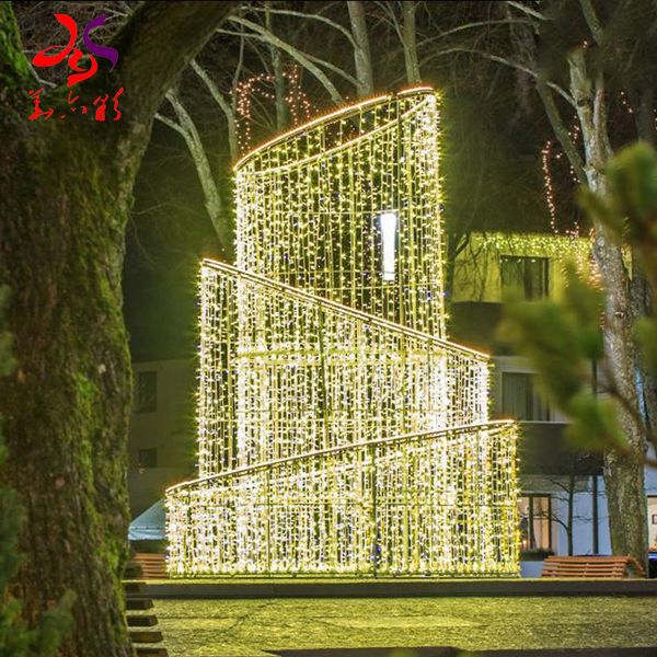 outdoor lighting decoration 3d led light custom giant waterfall fountain motif light
outdoor lighting decoration 3d led light custom giant waterfall fountain motif light