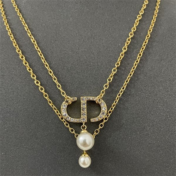 22% off 2022 new fashion designer jewelry family necklace pearl double chain simple and fashionable temperament, Silver
22% off 2022 new fashion designer jewelry family necklace pearl double chain simple and fashionable temperament, Silver
