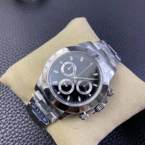 men's watch cal.4130 40mm 904 l stainless steel ceramic ring mouth sapphire crystal glass clean, Slivery;brown
men's watch cal.4130 40mm 904 l stainless steel ceramic ring mouth sapphire crystal glass clean, Slivery;brown