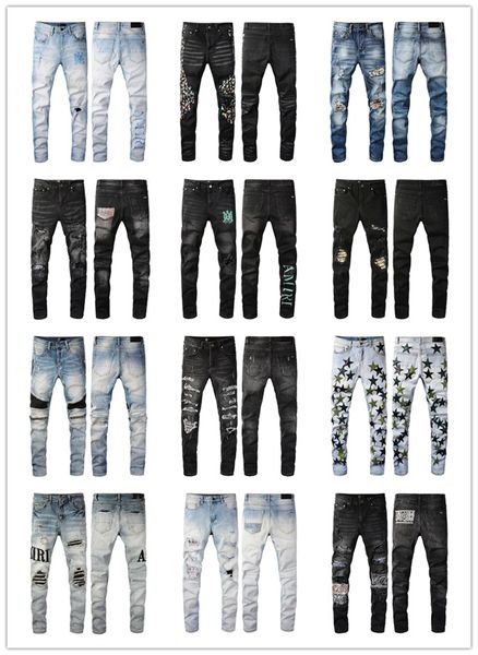 mens designer jeans distressed ripped biker slim fit motorcycle bikers denim for men s fashion mans black pants pour hommes, Blue
mens designer jeans distressed ripped biker slim fit motorcycle bikers denim for men s fashion mans black pants pour hommes, Blue