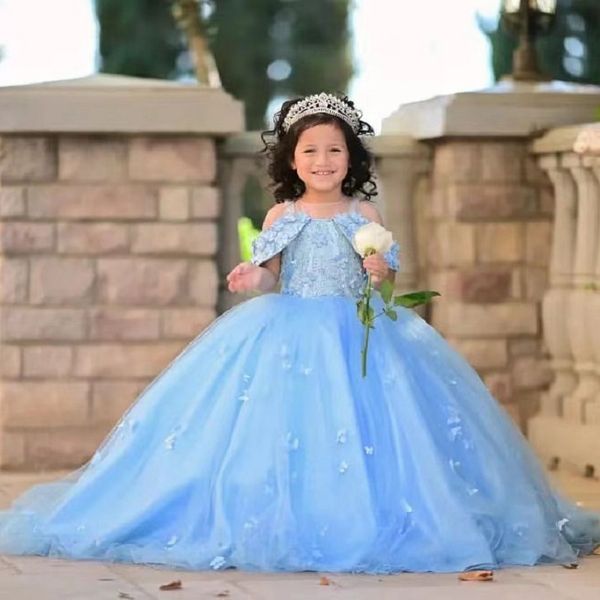 new custom baby girls birthday dress wedding flower girl dresses with appliques mother daughter gown kids pageant gowns, White;blue
new custom baby girls birthday dress wedding flower girl dresses with appliques mother daughter gown kids pageant gowns, White;blue