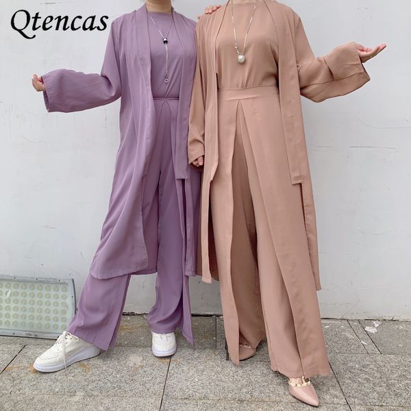 muslim and trouser abaya 3 piece matching set dubai kaftan dress turkey islam clothing abayas for women de moda musulmana, Red
muslim and trouser abaya 3 piece matching set dubai kaftan dress turkey islam clothing abayas for women de moda musulmana, Red