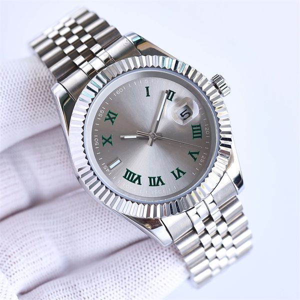 2022 mens automatic mechanics watches 36mm big date gold/silver/rose pearl face watch men sapphire glass stainless steel luminous waterproof, Slivery;brown
2022 mens automatic mechanics watches 36mm big date gold/silver/rose pearl face watch men sapphire glass stainless steel luminous waterproof, Slivery;brown