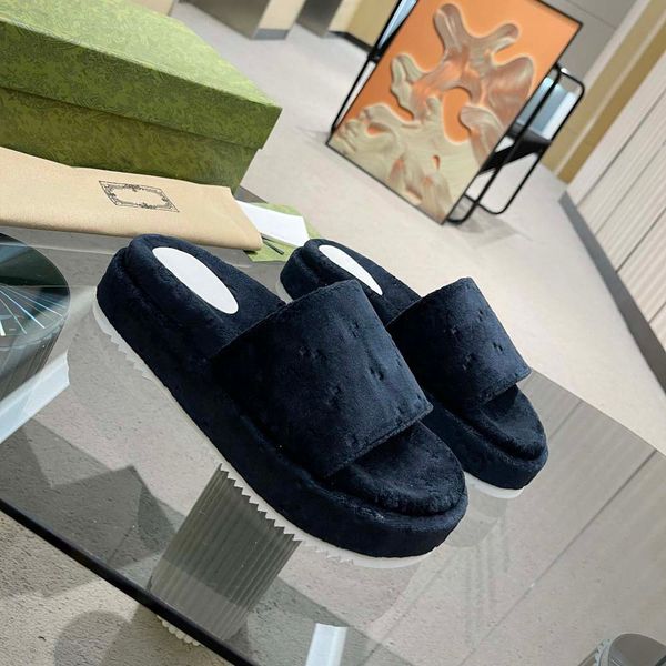 2022 new style slippers fashion beach thick bottom slippers platform alphabet lady sandals leather high heel slipper 02, Black
2022 new style slippers fashion beach thick bottom slippers platform alphabet lady sandals leather high heel slipper 02, Black