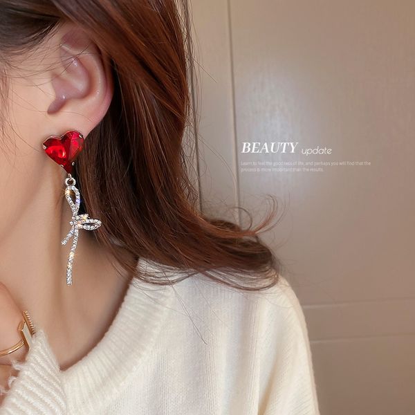 silver needle fashion trending confession balloon earrings new year red love heart bow tie earrings elegant eardrop for women, Golden
silver needle fashion trending confession balloon earrings new year red love heart bow tie earrings elegant eardrop for women, Golden