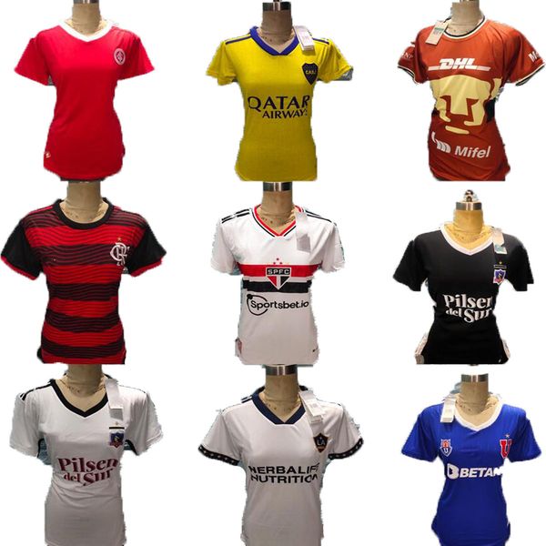 woman 2022 2023 boca soccer jerseys colo colo sc internacional camisetas de futebol the galaxy 22 23 flamenco sao paulo football shirts, Black;yellow
woman 2022 2023 boca soccer jerseys colo colo sc internacional camisetas de futebol the galaxy 22 23 flamenco sao paulo football shirts, Black;yellow