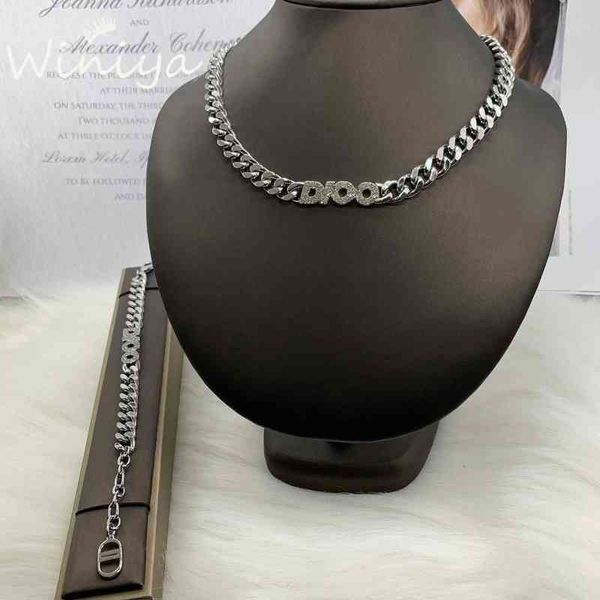 necklace year new letter diamond inlaid temperament neck chain bracelet fashion light luxury jewelry, Silver
necklace year new letter diamond inlaid temperament neck chain bracelet fashion light luxury jewelry, Silver