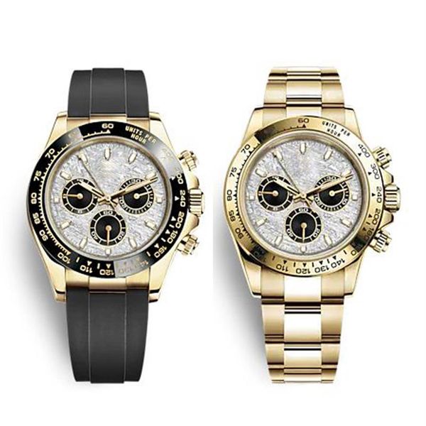 40mm men's automatic mechanical watch rubber watchband stainless steel watchbands meteorite face mens folding bu264n, Slivery;brown
40mm men's automatic mechanical watch rubber watchband stainless steel watchbands meteorite face mens folding bu264n, Slivery;brown