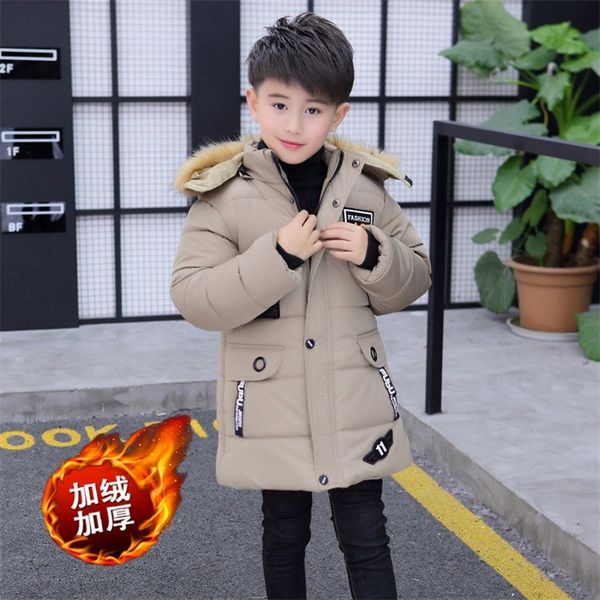 ins boy cotton coat in winter plus velvet thick cotton jacket in the long section of the boy's cotton coat children's coat lj20120, Blue;gray
ins boy cotton coat in winter plus velvet thick cotton jacket in the long section of the boy's cotton coat children's coat lj20120, Blue;gray