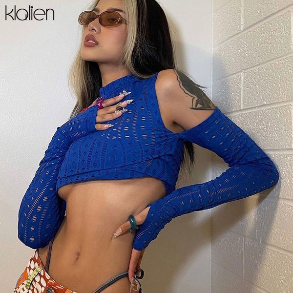 women fashion hollow out off shoulder t shirt autumn new casual streetwear wild slim stretch basic female crop top, White
women fashion hollow out off shoulder t shirt autumn new casual streetwear wild slim stretch basic female crop top, White