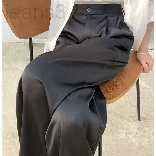 women's jumpsuits & rompers designer straight tube wide leg pants women's falling feeling in spring and summer thin imitation silk, Black;white
women's jumpsuits & rompers designer straight tube wide leg pants women's falling feeling in spring and summer thin imitation silk, Black;white