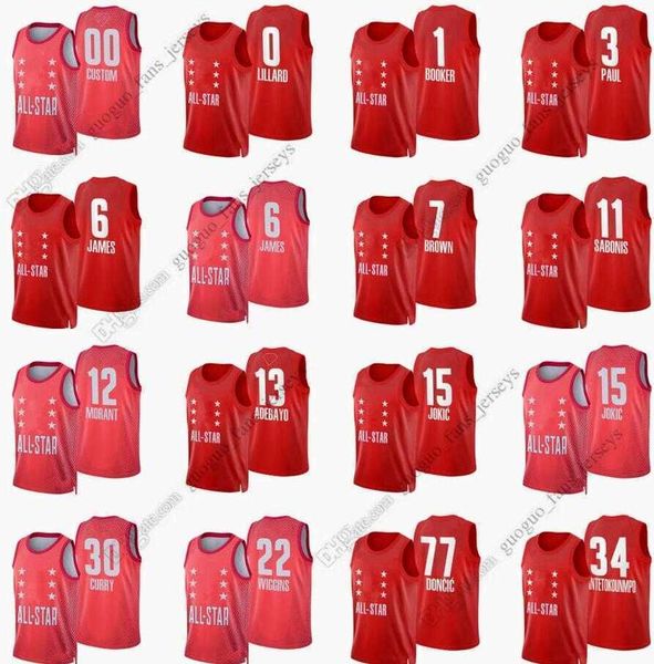 custom printed 22 new basketball jerseys wiggins adebayo paul lillard sabonis antetokounmpo morant brown james doncicjokic red jersey size s, Black;red
custom printed 22 new basketball jerseys wiggins adebayo paul lillard sabonis antetokounmpo morant brown james doncicjokic red jersey size s, Black;red
