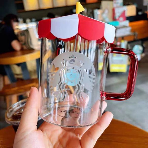 the latest 12oz starbucks glass mug, carousel cover starbucks coffee cup, and support customized logo
the latest 12oz starbucks glass mug, carousel cover starbucks coffee cup, and support customized logo