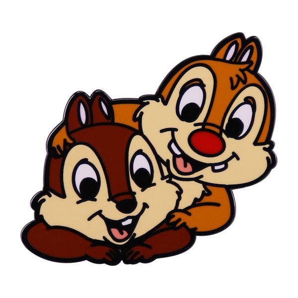 cartoon squirrel rabbit enamel brooch cute bunny brother jacket lapel pins metal badges jewelry accessories, Blue
cartoon squirrel rabbit enamel brooch cute bunny brother jacket lapel pins metal badges jewelry accessories, Blue