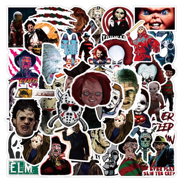 50pcs lot thriller character horror graffiti stickers pack for car lapfridge water bottle helmet gift phone case decals notebook
50pcs lot thriller character horror graffiti stickers pack for car lapfridge water bottle helmet gift phone case decals notebook