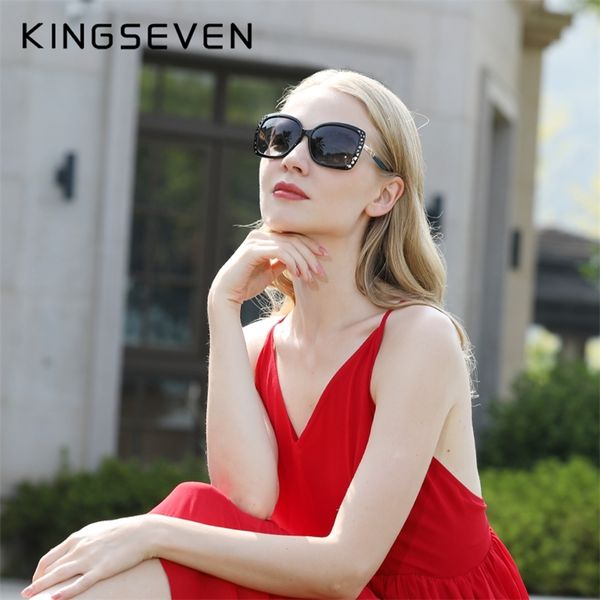 kingseven women s fashion brand designer polarized sunglasses butterfly frame summer gradient lens sun glasses retro 7215 220513, White;black
kingseven women s fashion brand designer polarized sunglasses butterfly frame summer gradient lens sun glasses retro 7215 220513, White;black