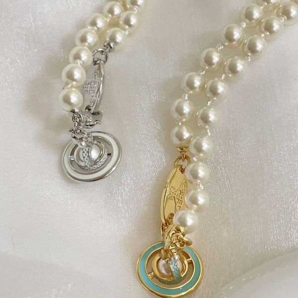 high version du jiaxi vivian empress dowager stereo saturn swarovski pearl necklace choker net red versatile collarbone chain 1, Silver
high version du jiaxi vivian empress dowager stereo saturn swarovski pearl necklace choker net red versatile collarbone chain 1, Silver