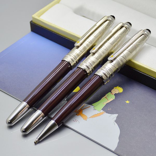 sell well petit prince brown and silver ballpoint pen / roller ball pens exquisite office stationery 0.7mm ink pens for birthday gift
sell well petit prince brown and silver ballpoint pen / roller ball pens exquisite office stationery 0.7mm ink pens for birthday gift