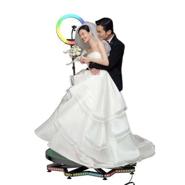 360 p booth automatic rotating selfie props wedding pbooth intelligent operation slow motion machine video camera 100cm, Black
360 p booth automatic rotating selfie props wedding pbooth intelligent operation slow motion machine video camera 100cm, Black
