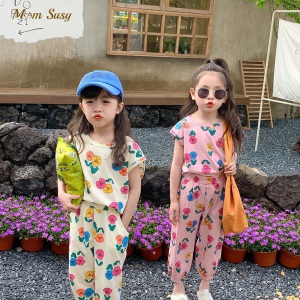 fashion baby girl flower cotton clothes set tshirt pant infant toddler child casual floral outfit summer baby clothes 110y 220614, White
fashion baby girl flower cotton clothes set tshirt pant infant toddler child casual floral outfit summer baby clothes 110y 220614, White