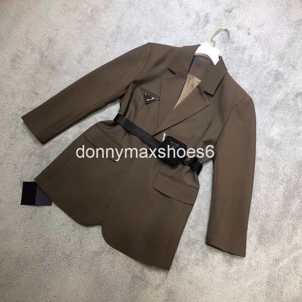 women's suits & blazers triangular standard suit coat spring design sense ol versatile loose small waist bag women, White;black
women's suits & blazers triangular standard suit coat spring design sense ol versatile loose small waist bag women, White;black