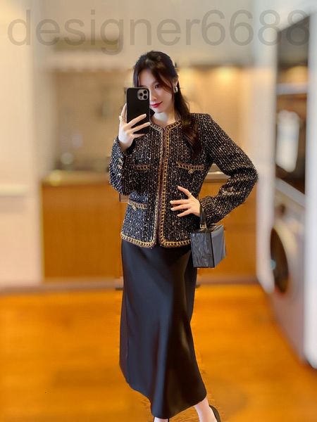 women's wool & blends designer tweed celebrity xiaoxiangfeng coat women's autumn korean fashion slim short small man lcbj, Black
women's wool & blends designer tweed celebrity xiaoxiangfeng coat women's autumn korean fashion slim short small man lcbj, Black