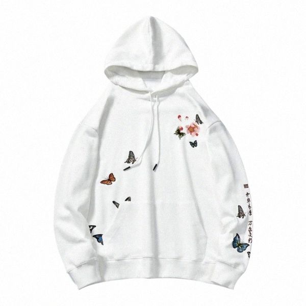 chinese style embroidery butterfly flowers sweatshirts hoodies pullover hooded women's & z1wl#, Black
chinese style embroidery butterfly flowers sweatshirts hoodies pullover hooded women's & z1wl#, Black