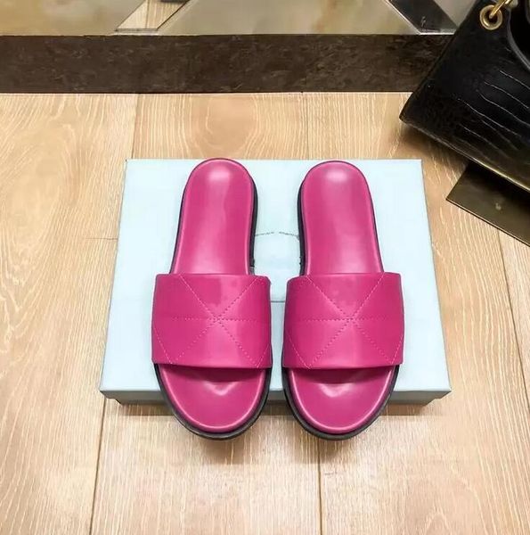 summer five colors beach shoes scuffs slipper fashion woman flat bottom slippers designer pu leather solid color water-proof sandals outdoor, Black
summer five colors beach shoes scuffs slipper fashion woman flat bottom slippers designer pu leather solid color water-proof sandals outdoor, Black