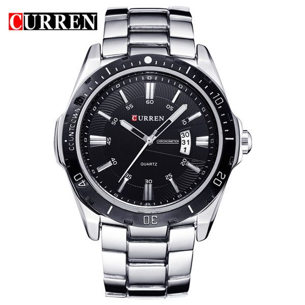 2022 curren fashion business wristwatch casual military quartz sports men's watch full steel calendar male clock relogio masculino gift, Slivery;brown
2022 curren fashion business wristwatch casual military quartz sports men's watch full steel calendar male clock relogio masculino gift, Slivery;brown