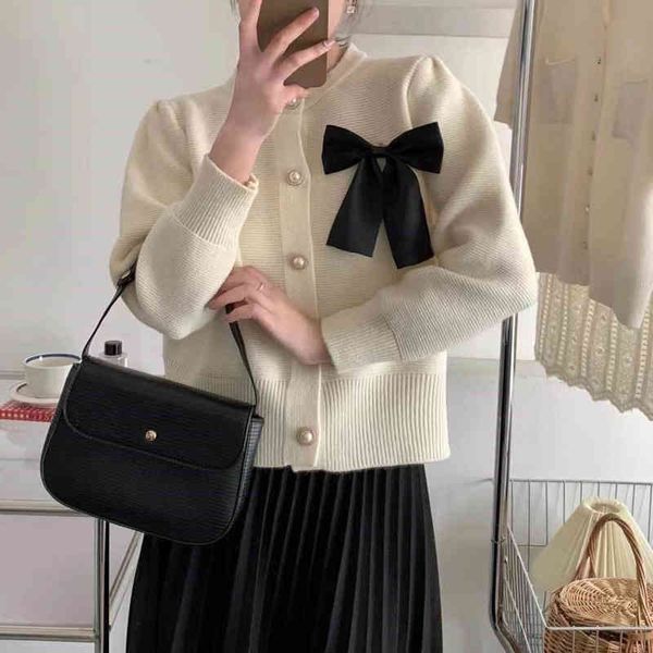 women's polos sweet bow design sense knitted cardigan women's short round neck sweater jacket fashion spring 7yza, White
women's polos sweet bow design sense knitted cardigan women's short round neck sweater jacket fashion spring 7yza, White