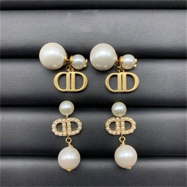 2022 fashion 20% off designer jewelry d family pearl new high version net red same s925 silver needle earrings, Golden
2022 fashion 20% off designer jewelry d family pearl new high version net red same s925 silver needle earrings, Golden