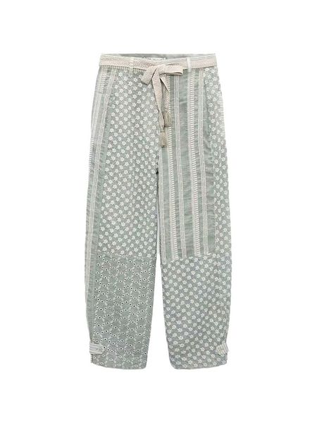 women summer chic fashion patchwork embroidery wide-leg pants vintage high waist side pockets female trousers mujer, Black;white
women summer chic fashion patchwork embroidery wide-leg pants vintage high waist side pockets female trousers mujer, Black;white