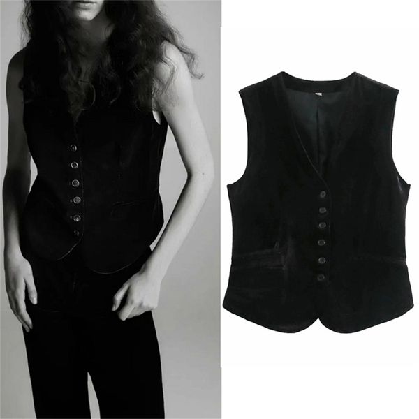 women's vest fall winter thin loose waistcoat ladies fashion cardigan outwear velvet sleeveless vests chic 220325, White
women's vest fall winter thin loose waistcoat ladies fashion cardigan outwear velvet sleeveless vests chic 220325, White