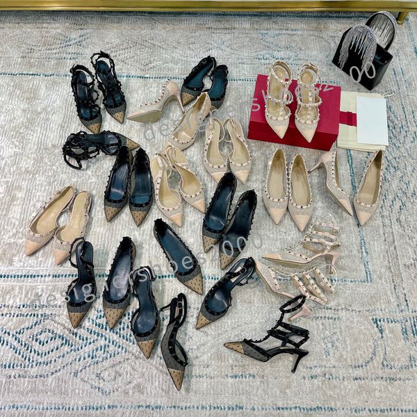 2022 high heels shoes fashion women leather stiletto peep-toes sandals heel womens designer luxurys designer pointy toe pumps loafers yh2112, Black
2022 high heels shoes fashion women leather stiletto peep-toes sandals heel womens designer luxurys designer pointy toe pumps loafers yh2112, Black