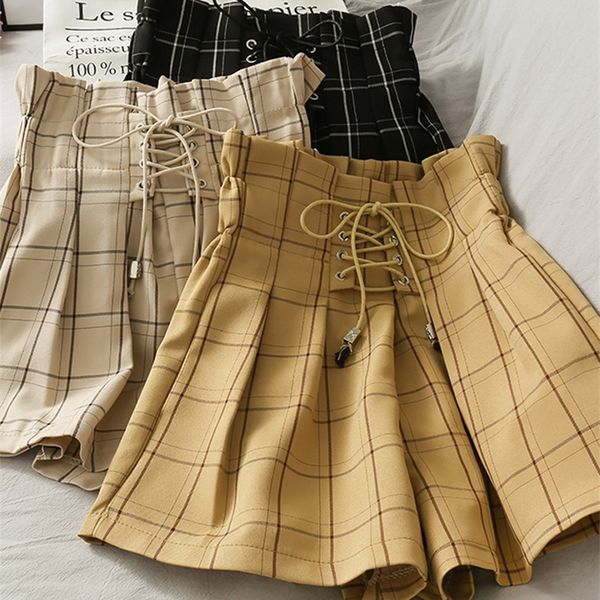 yuoomuoo ins fashion high waist bandage shorts women summer vintage print wide leg short pants loose girl feminino 220509, White;black
yuoomuoo ins fashion high waist bandage shorts women summer vintage print wide leg short pants loose girl feminino 220509, White;black