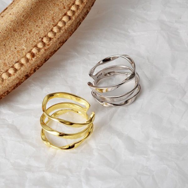 ropuhov silvery needle korean woman mori twisted three thread ring temperament small qing novice jewelry 220716, Slivery;golden
ropuhov silvery needle korean woman mori twisted three thread ring temperament small qing novice jewelry 220716, Slivery;golden