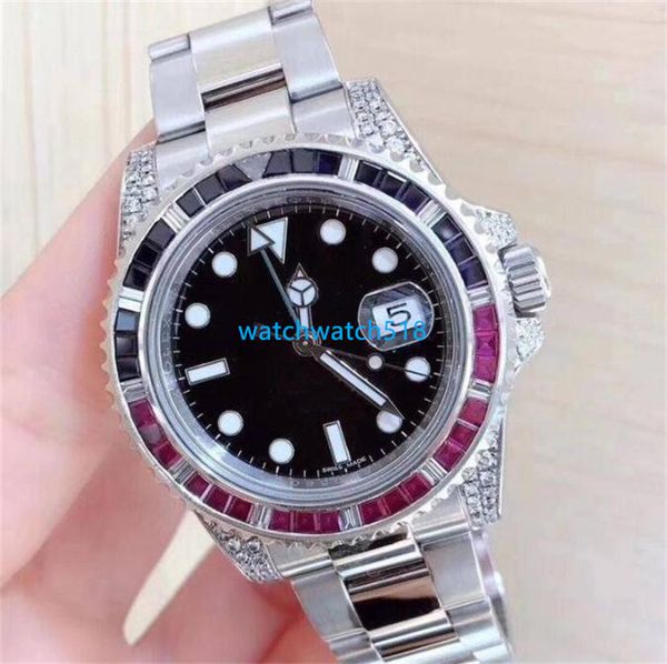 luxury mens watches sapphire glass 40mm 116759 116758 diamond bezel silver gold stainless steel bracelet mechanical automatic wristwatches, Slivery;brown
luxury mens watches sapphire glass 40mm 116759 116758 diamond bezel silver gold stainless steel bracelet mechanical automatic wristwatches, Slivery;brown