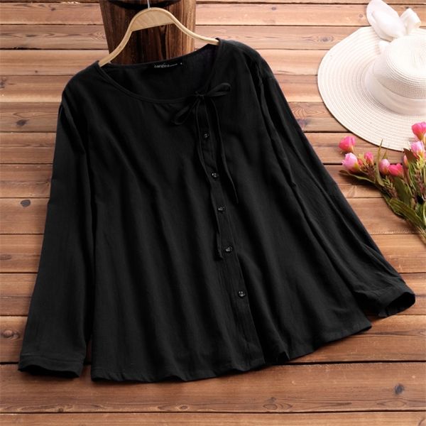 plus size blouse women 2019 spring womens casual blusas stylish buttons blusa feminina o neck long sleeve shirts 5xl t200321, White
plus size blouse women 2019 spring womens casual blusas stylish buttons blusa feminina o neck long sleeve shirts 5xl t200321, White