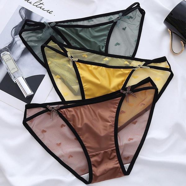 transparent lace back panties women underwear charming mesh bow briefs low rise female, Black;pink
transparent lace back panties women underwear charming mesh bow briefs low rise female, Black;pink