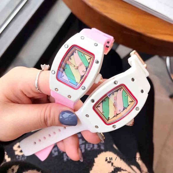 brand female wrist watches j6td girl ladies colorful sweet color diamond style luxury height quality band rubber watch 01, Slivery;golden 
brand female wrist watches j6td girl ladies colorful sweet color diamond style luxury height quality band rubber watch 01, Slivery;golden