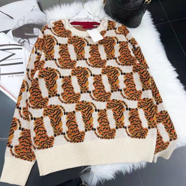 women's sweaters designer spring 2022 new year of the tiger limited loose double-sided jacquard wool blended sweater long sleeve low cr, White;black
women's sweaters designer spring 2022 new year of the tiger limited loose double-sided jacquard wool blended sweater long sleeve low cr, White;black